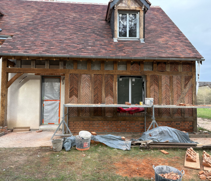 Maitre d'Œuvre Constans - Rénovation d'une maison en Sologne