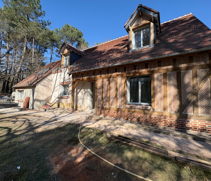 Maitre d'Œuvre Constans - Rénovation d'une maison en Sologne