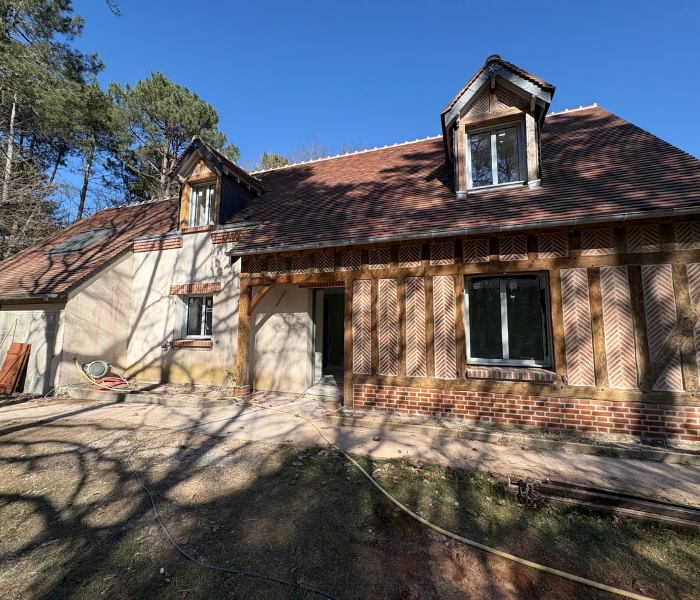 Maitre d'Œuvre Constans - Rénovation d'une maison en Sologne