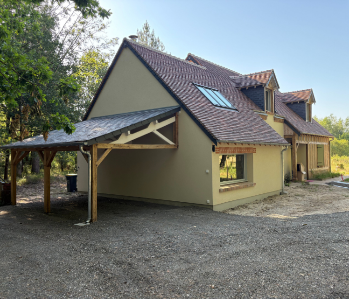 Maitre d'Œuvre Constans - Rénovation d'une maison en Sologne
