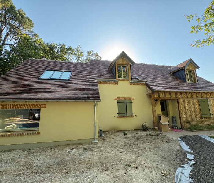 Maitre d'Œuvre Constans - Rénovation d'une maison en Sologne
