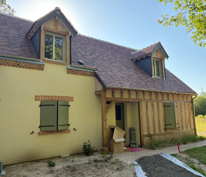 Maitre d'Œuvre Constans - Rénovation d'une maison en Sologne