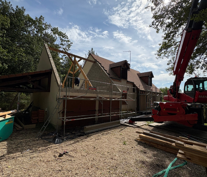 Maitre d'Œuvre Constans - Rénovation d'une maison en Sologne