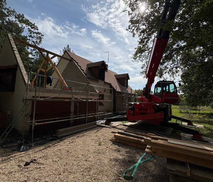 Maitre d'Œuvre Constans - Rénovation d'une maison en Sologne