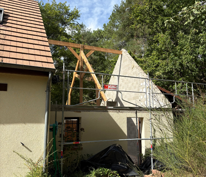 Maitre d'Œuvre Constans - Rénovation d'une maison en Sologne