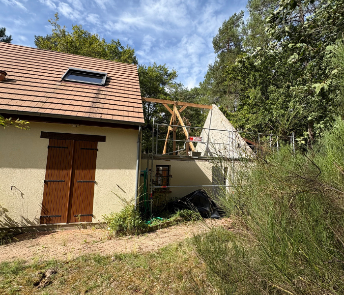 Maitre d'Œuvre Constans - Rénovation d'une maison en Sologne