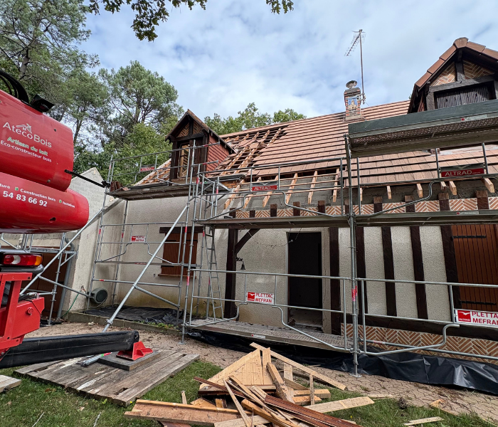 Maitre d'Œuvre Constans - Rénovation d'une maison en Sologne