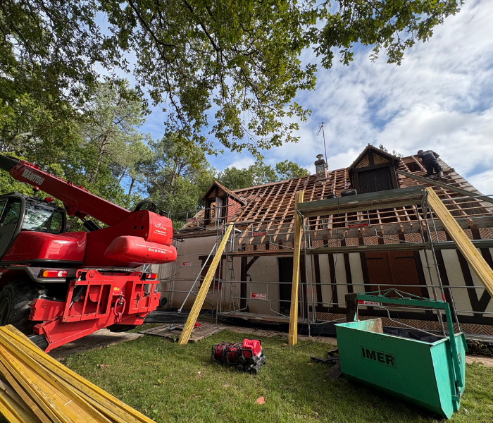 Maitre d'Œuvre Constans - Rénovation d'une maison en Sologne