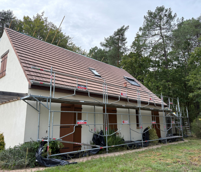 Maitre d'Œuvre Constans - Rénovation d'une maison en Sologne
