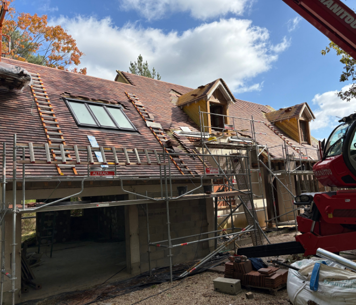 Maitre d'Œuvre Constans - Rénovation d'une maison en Sologne