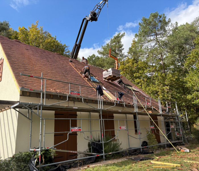 Maitre d'Œuvre Constans - Rénovation d'une maison en Sologne