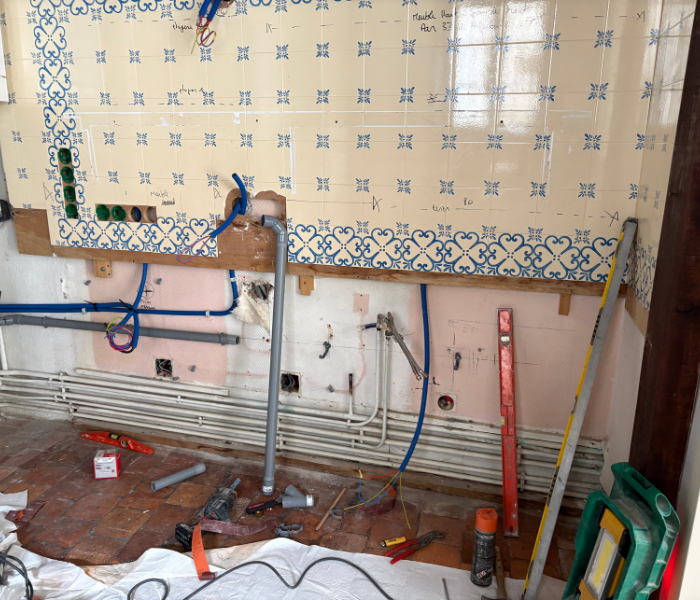 Maitre d'Oeuvre Constans - Rénovation d'intérieur d'une maison en centre ville de Beaugency