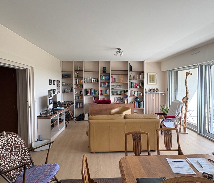 Maitre d'Œuvre Constans - Rénovation d'un appartement de 87m² sur les quais de Loire à Orléans