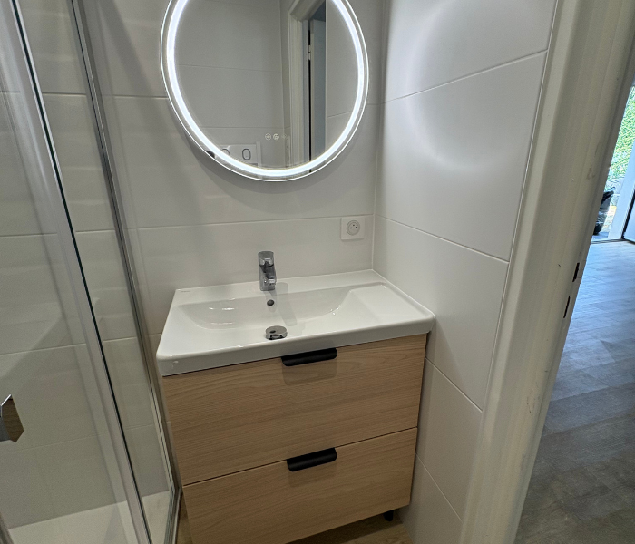 Maitre d'Œuvre Constans - Rénovation d'une salle de bain à Orléans