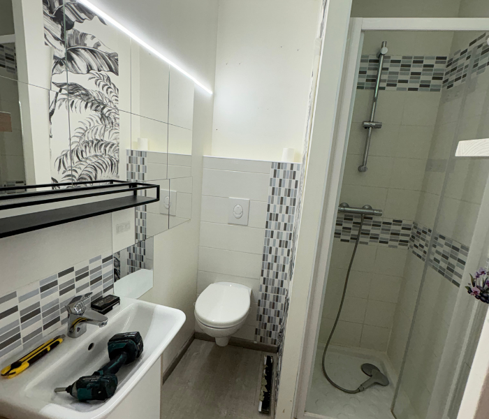 Maitre d'Œuvre Constans - Rénovation d'une salle de bain à Orléans
