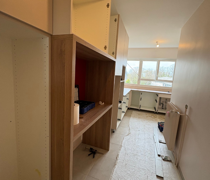 Maitre d'Œuvre Constans - Rénovation d'un appartement de 87m² sur les quais de Loire à Orléans