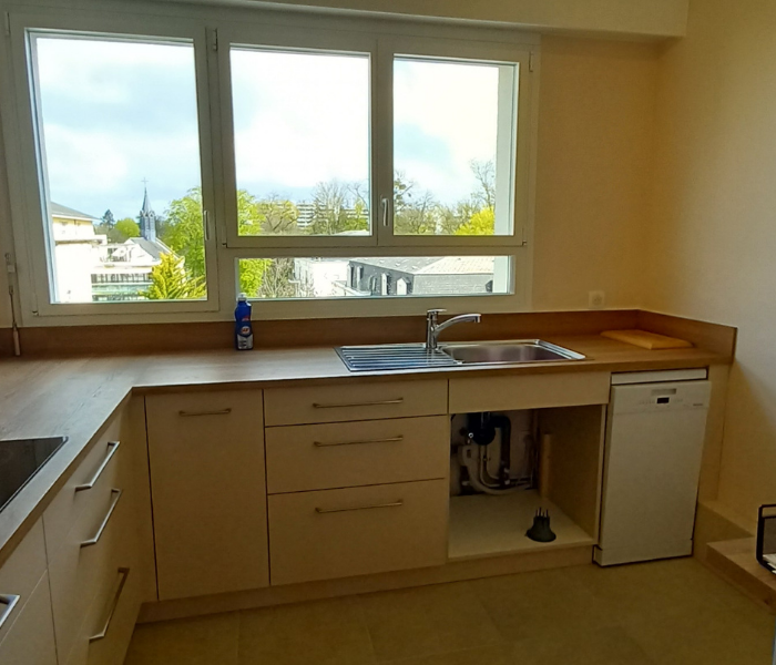Maitre d'Œuvre Constans - Rénovation d'un appartement de 87m² sur les quais de Loire à Orléans